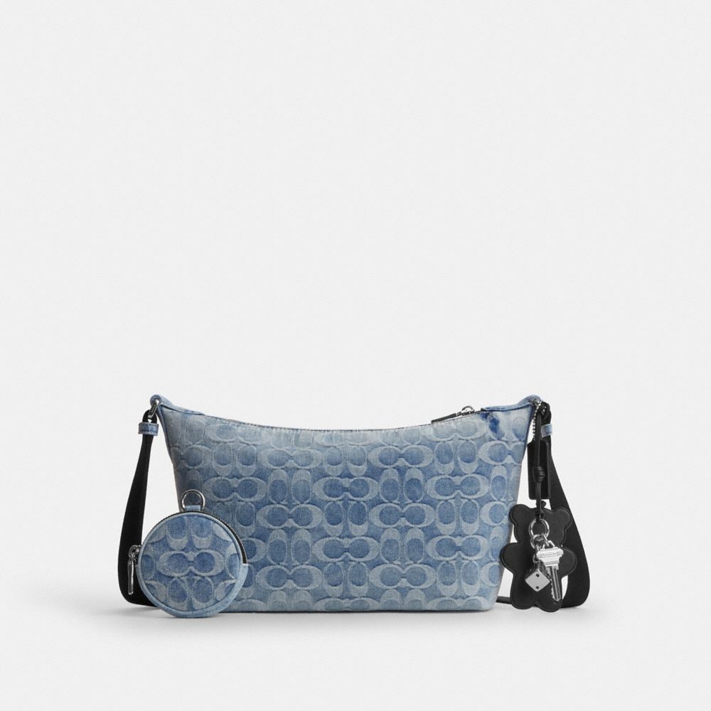 하드웨어: 실버 / 바디 메인컬러: 라이트 인디고,