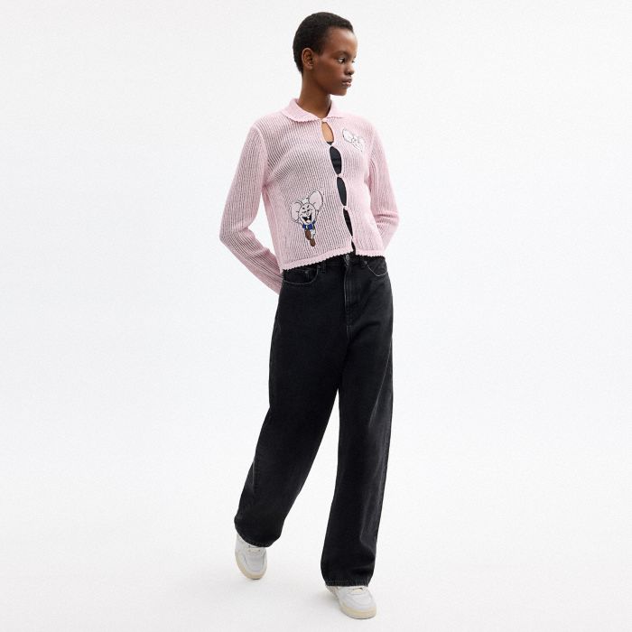 COACH | BRAIN DEAD KACHI MOUSE CARDIGAN IN ORGANIC COTTON