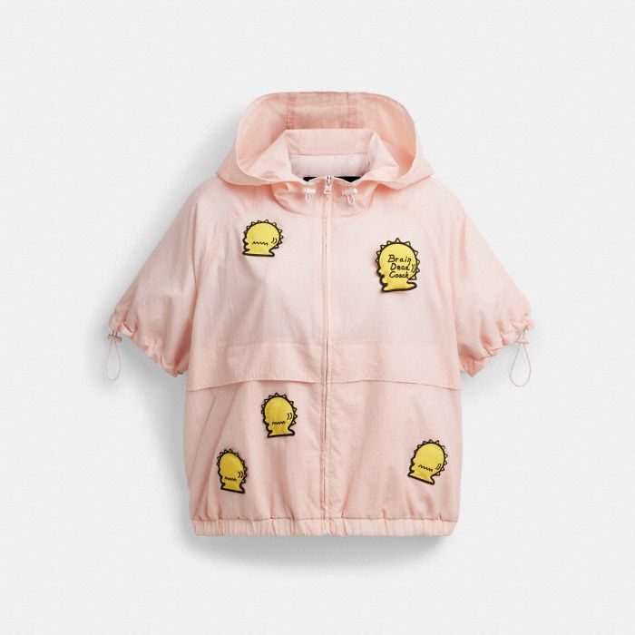 COACH | BRAIN DEAD SHORT SLEEVE WINDBREAKER