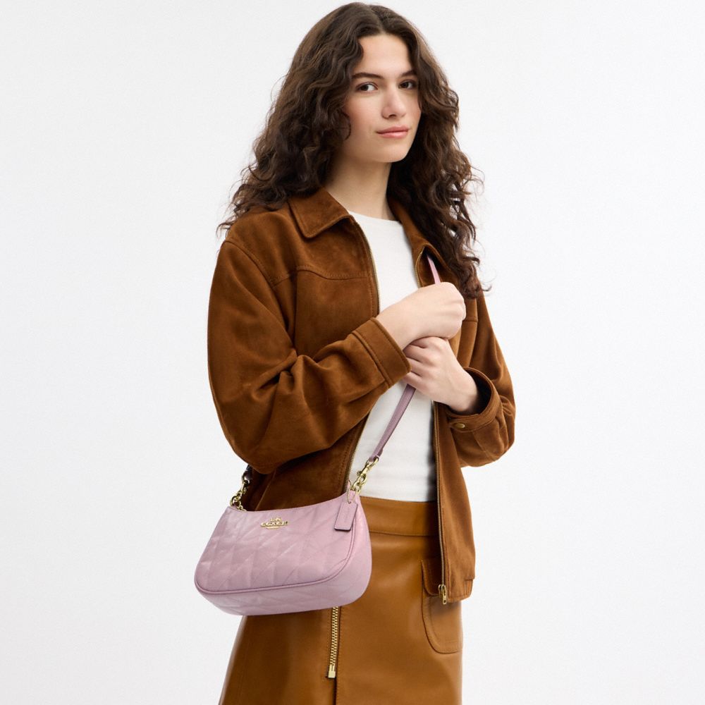 TERI SHOULDER BAG WITH QUILTING