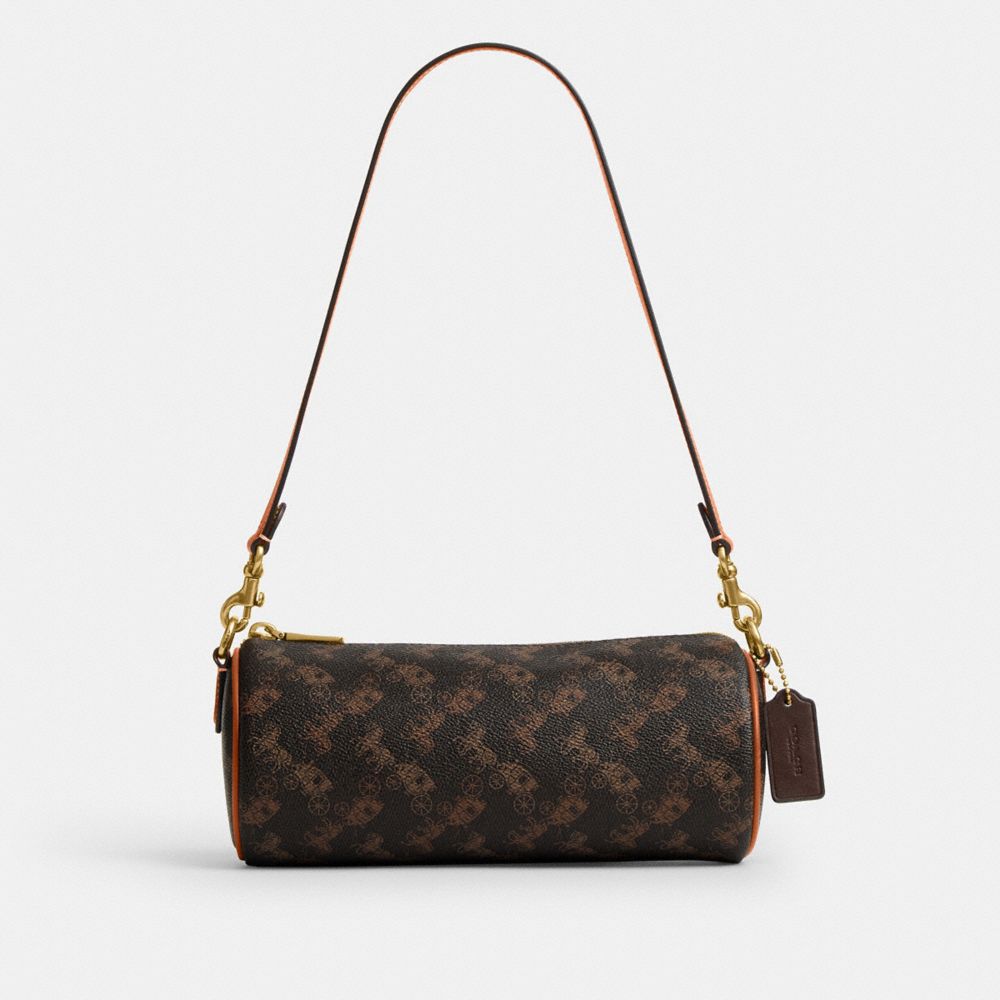 馬車圖案印花 BARREL 手袋