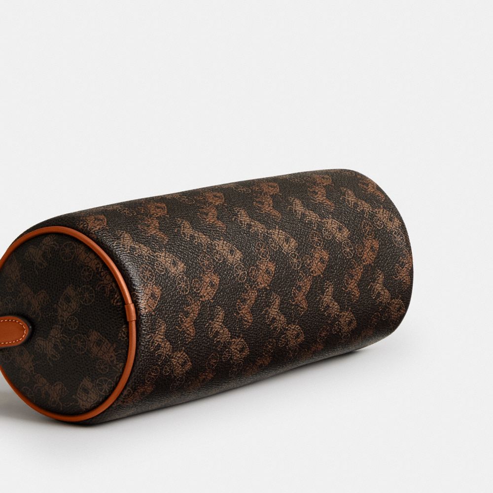 馬車圖案印花 BARREL 手袋