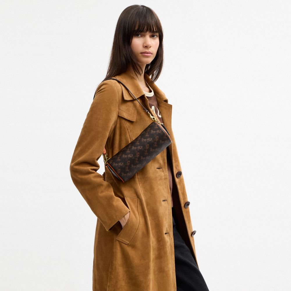 馬車圖案印花 BARREL 手袋