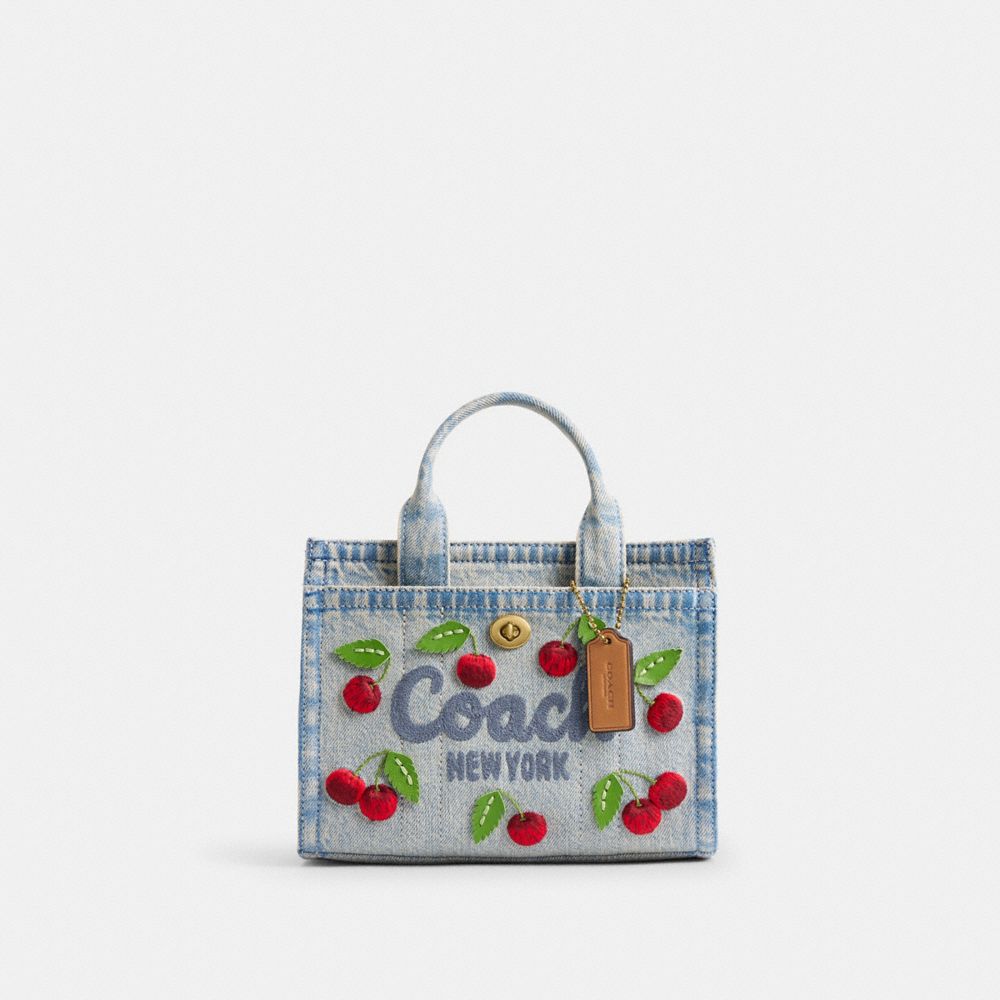 CARGO TOTE BAG 20 WITH CHERRY EMBROIDERY