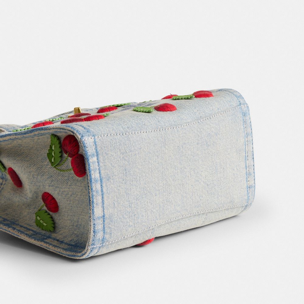 CARGO TOTE BAG 20 WITH CHERRY EMBROIDERY