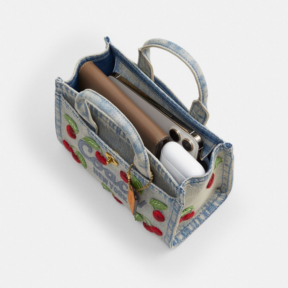 CARGO TOTE BAG 20 WITH CHERRY EMBROIDERY