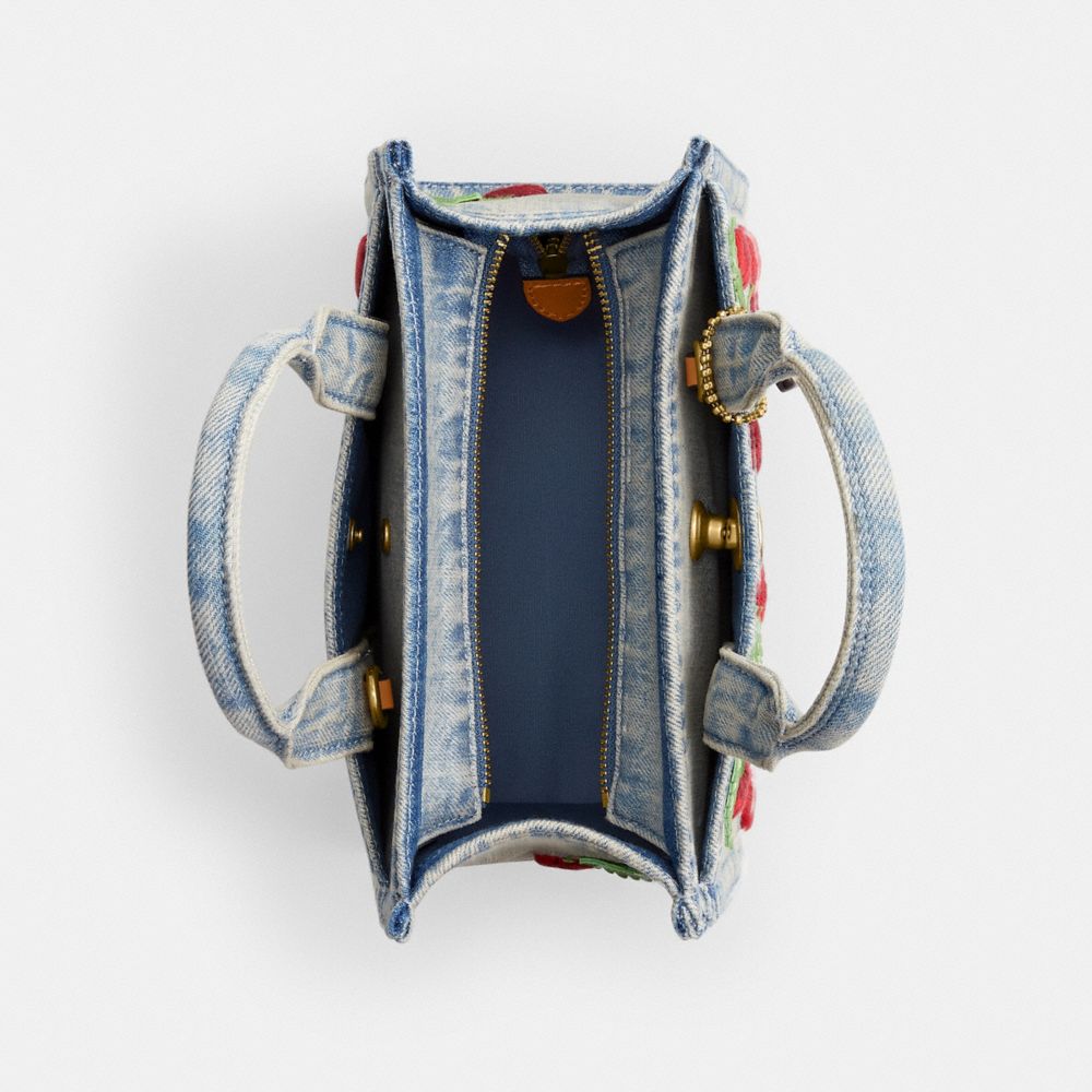 CARGO TOTE BAG 20 WITH CHERRY EMBROIDERY