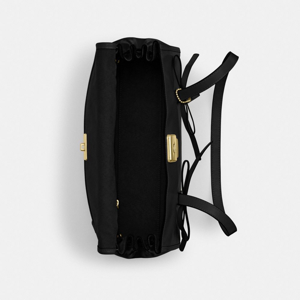 BRIDGET FLAP SHOULDER BAG WITH BOWS