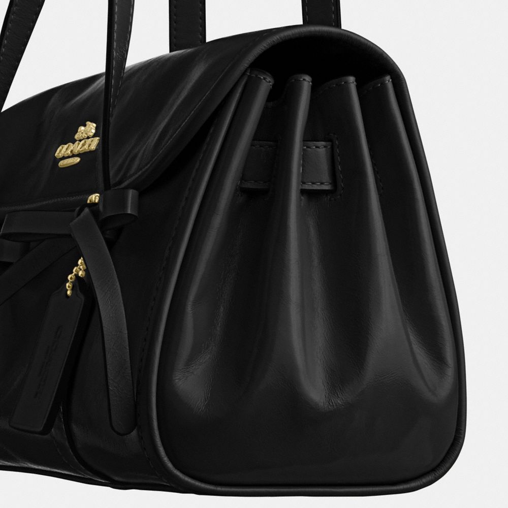 BRIDGET FLAP SHOULDER BAG WITH BOWS