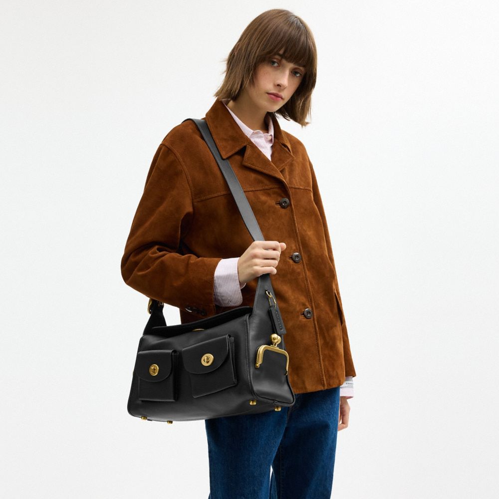 Turnlock Haversack Bag | Coach Australia
