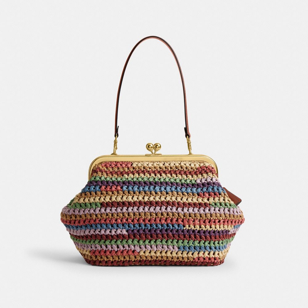 Kisslock Frame Bag 27 - CDZ29 - Brass/Multi