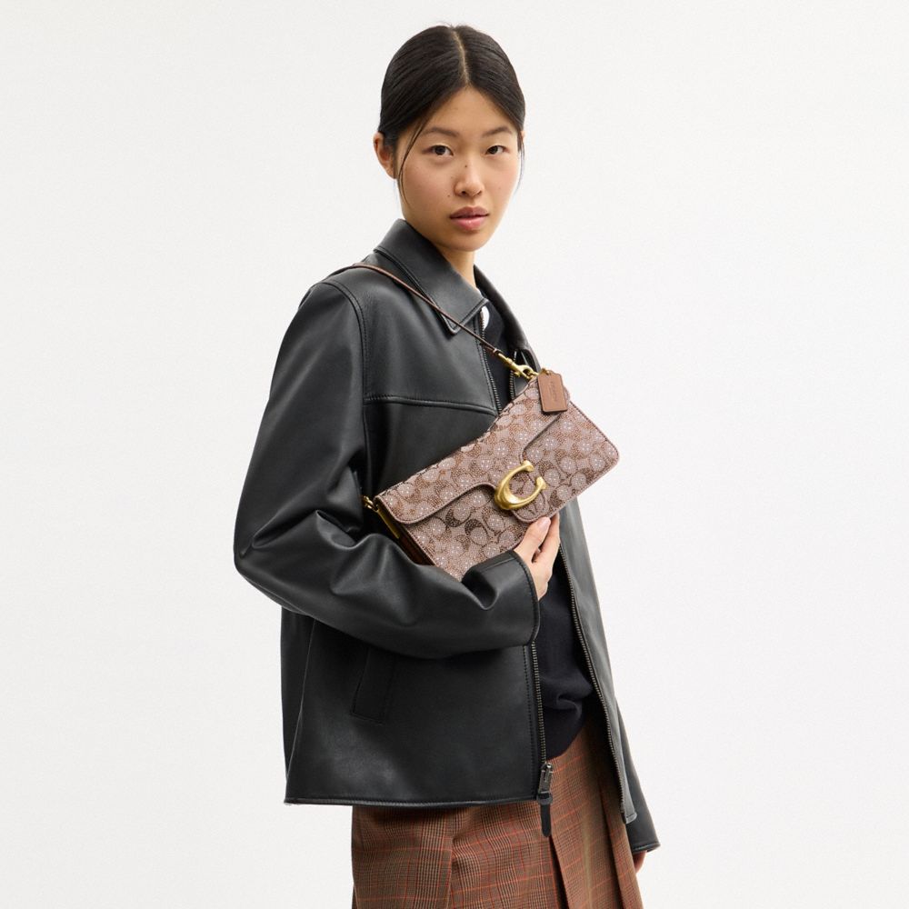 TABBY 經典 SIGNATURE 仿水晶 26 手袋