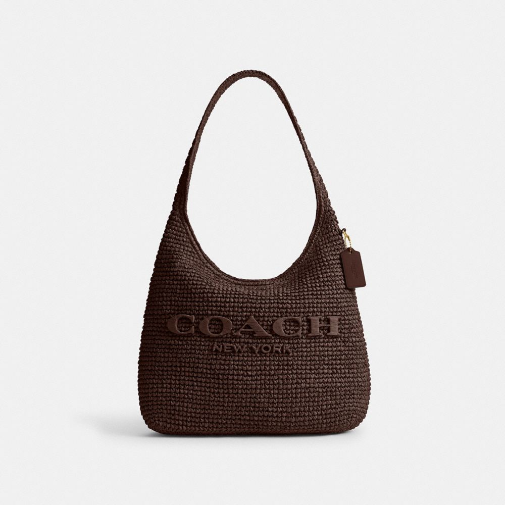 COACH CDZ38 Brooklyn Shoulder Bag 34 Brass/Maple
