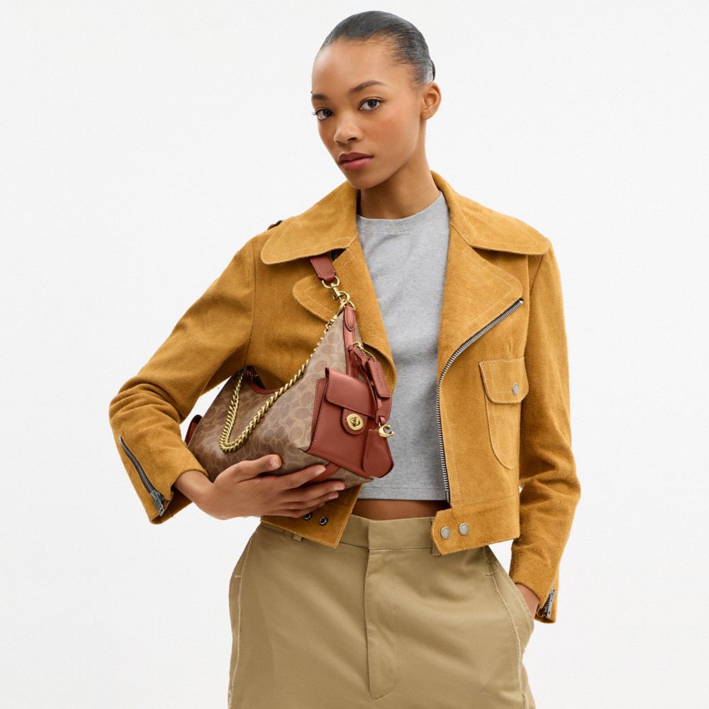 JULIET 經典 SIGNATURE 帆布 POCKET 30 手袋