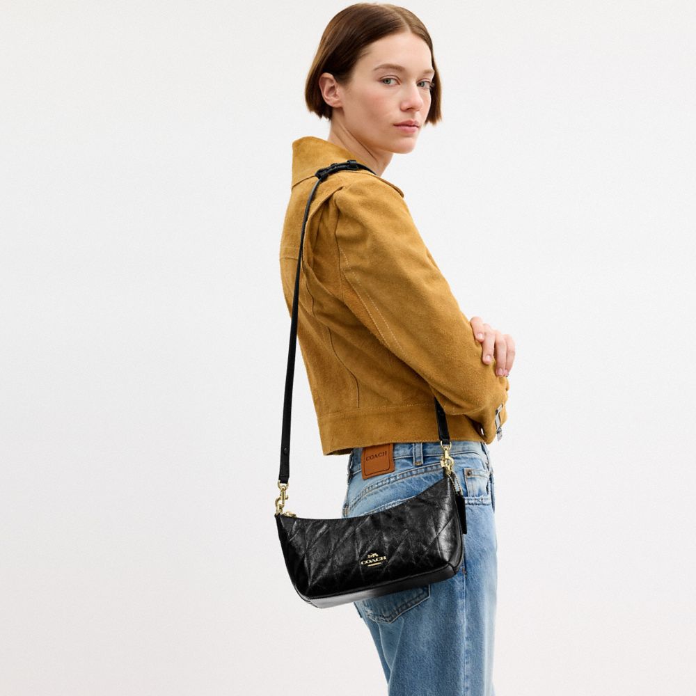 CAITLIN SHOULDER BAG WITH QUILTING