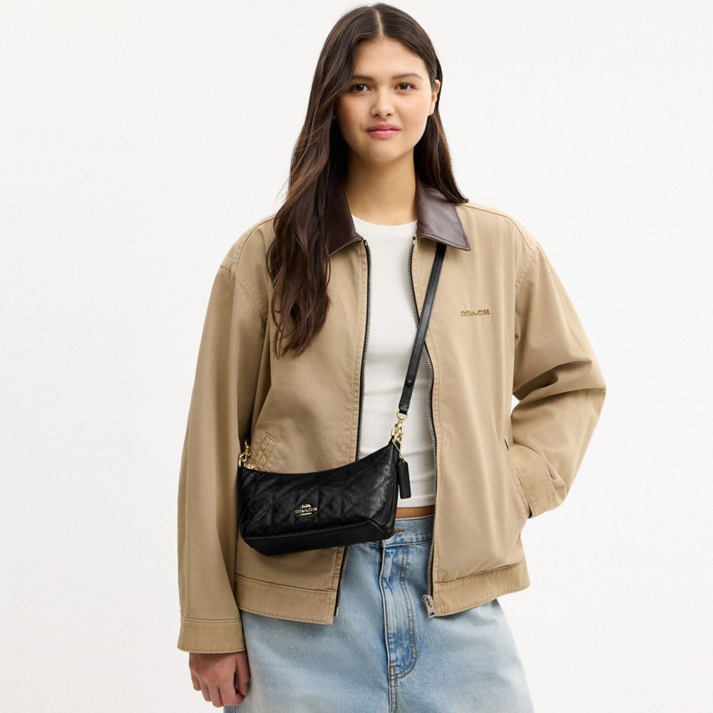 CAITLIN SHOULDER BAG WITH QUILTING