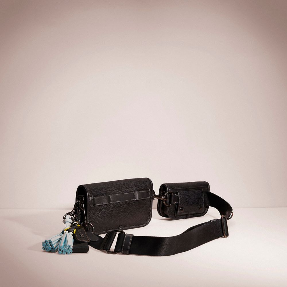 CE043 - Upcrafted Multifunction Crossbody With Dinky Black