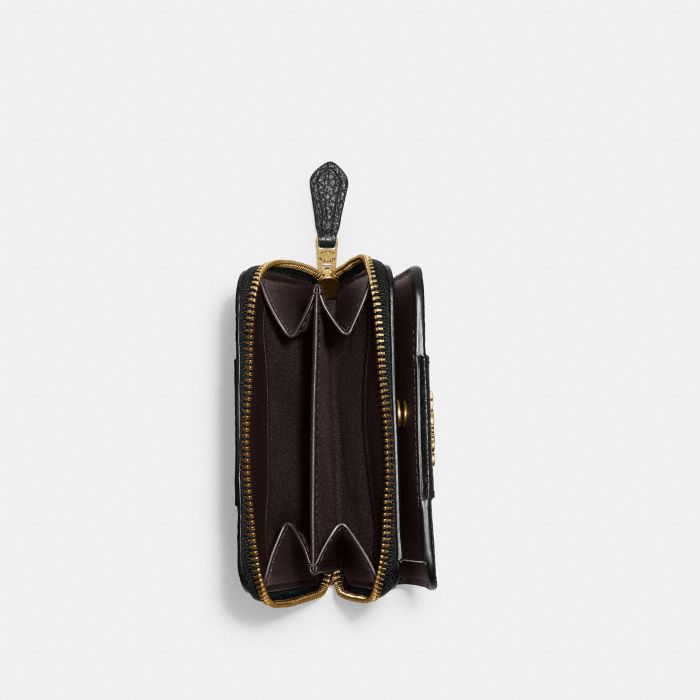 BILLFOLD WALLET WITH HORSE AND CARRIAGE PRINT