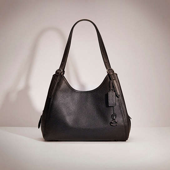 CE260 - Restored Lori Shoulder Bag Pewter/Black