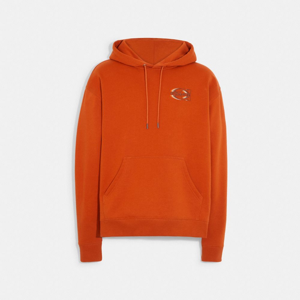 Gradient Signature Hoodie - CE334 - Orange