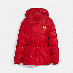 COACH CE412 Down Pillow Jacket RED