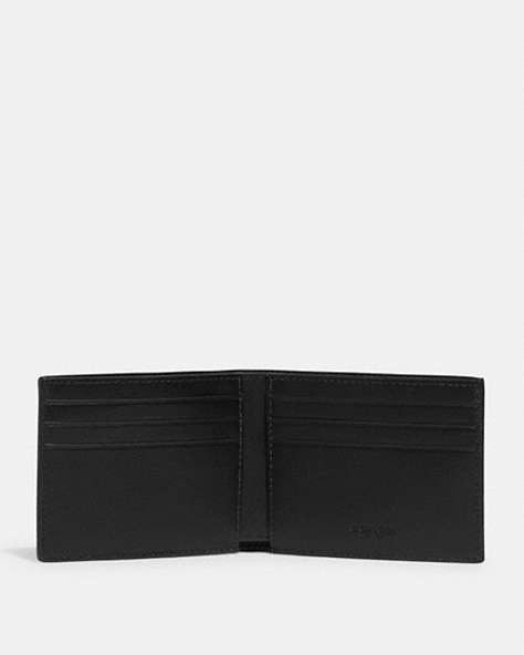 BOXED SLIM BILLFOLD WALLET AND MONEY CLIP SET IN SIGNATURE CANVAS