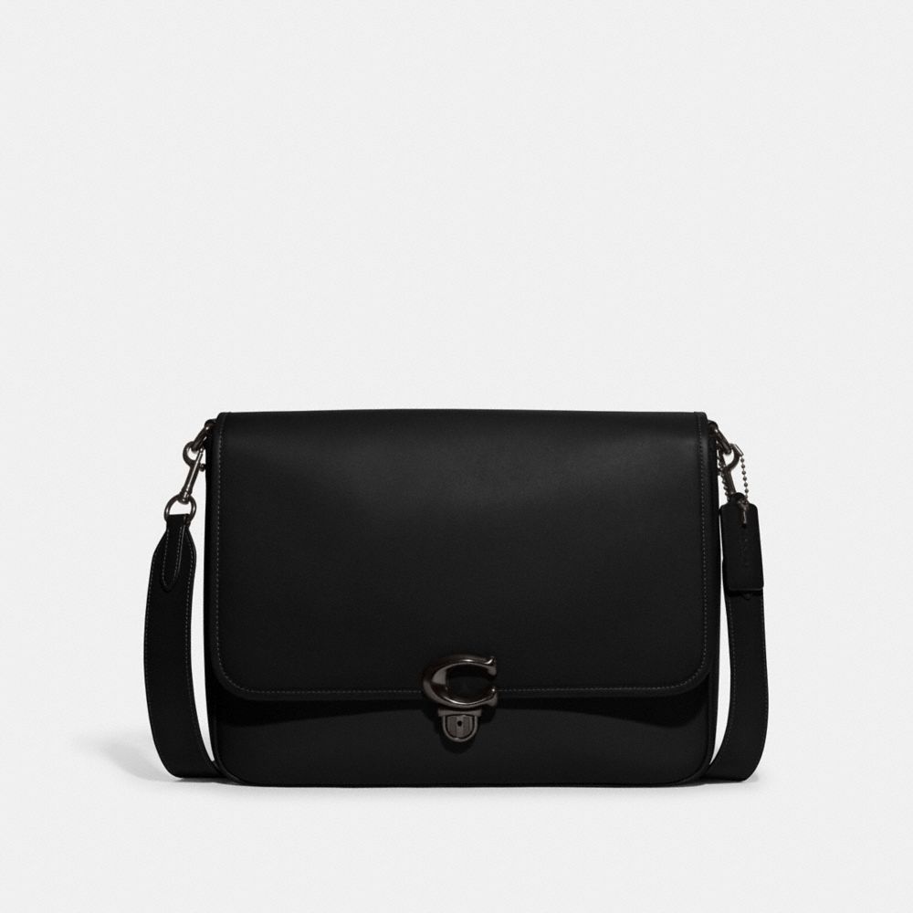 COACH CE477 Studio Messenger Black