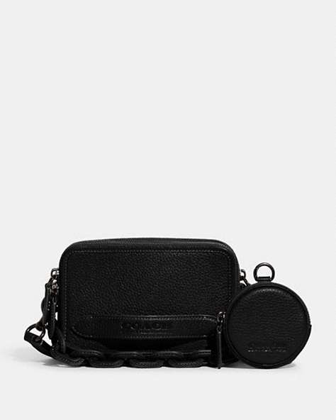 CHARTER CROSSBODY WITH HYBRID POUCH-Black