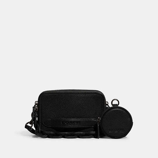 CE482 - Charter Crossbody With Hybrid Pouch Black