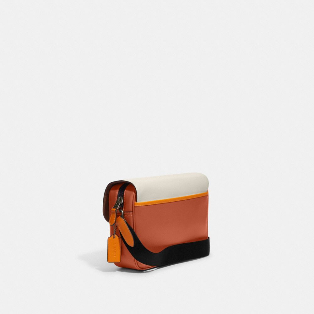 TRACK CROSSBODY WITH COACH STAMP