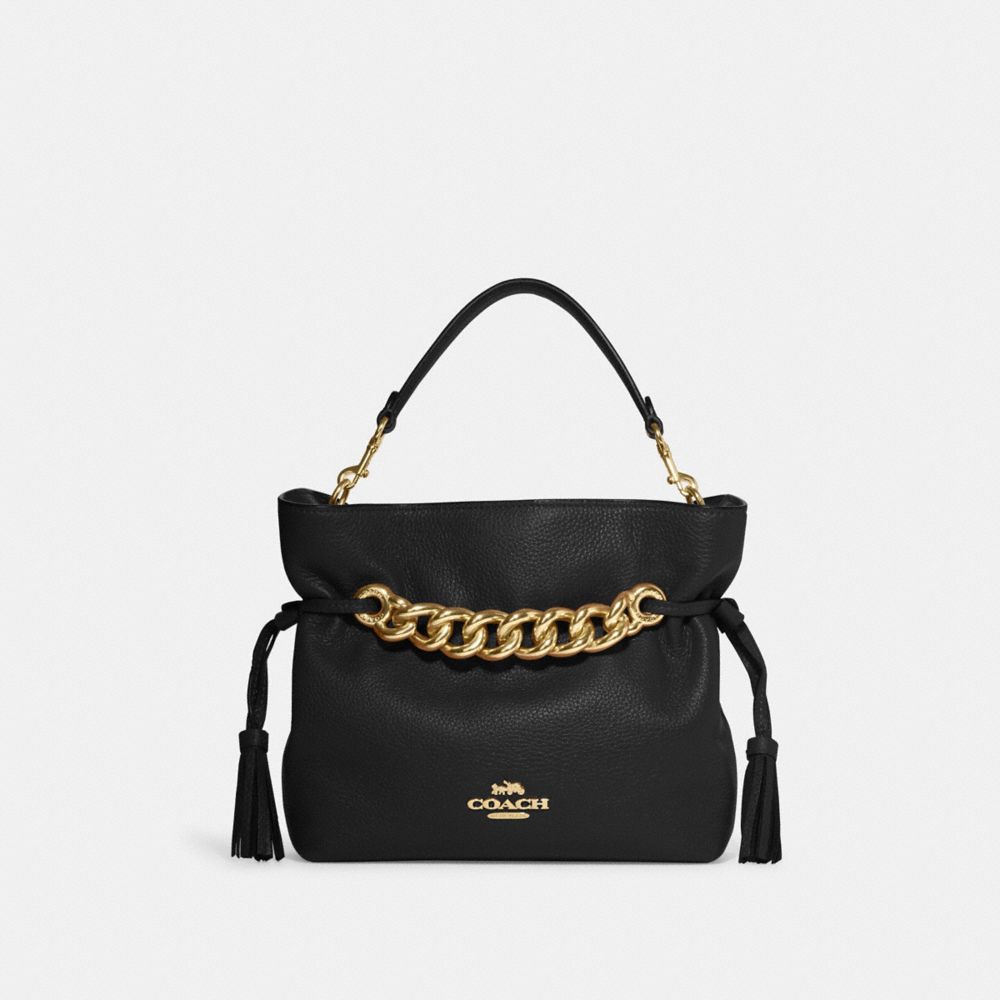 COACH CE555 Andy Crossbody Gold/Black