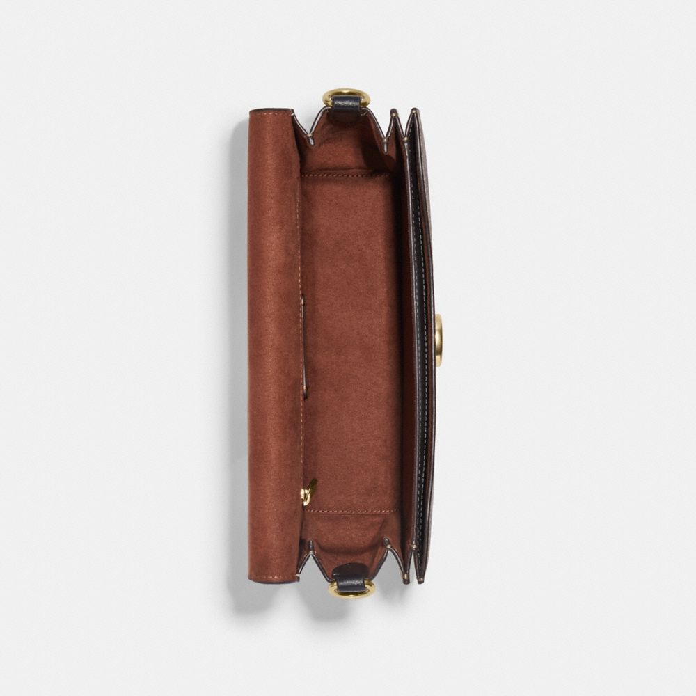 MORGAN SHOULDER BAG IN COLORBLOCK SIGNATURE CANVAS