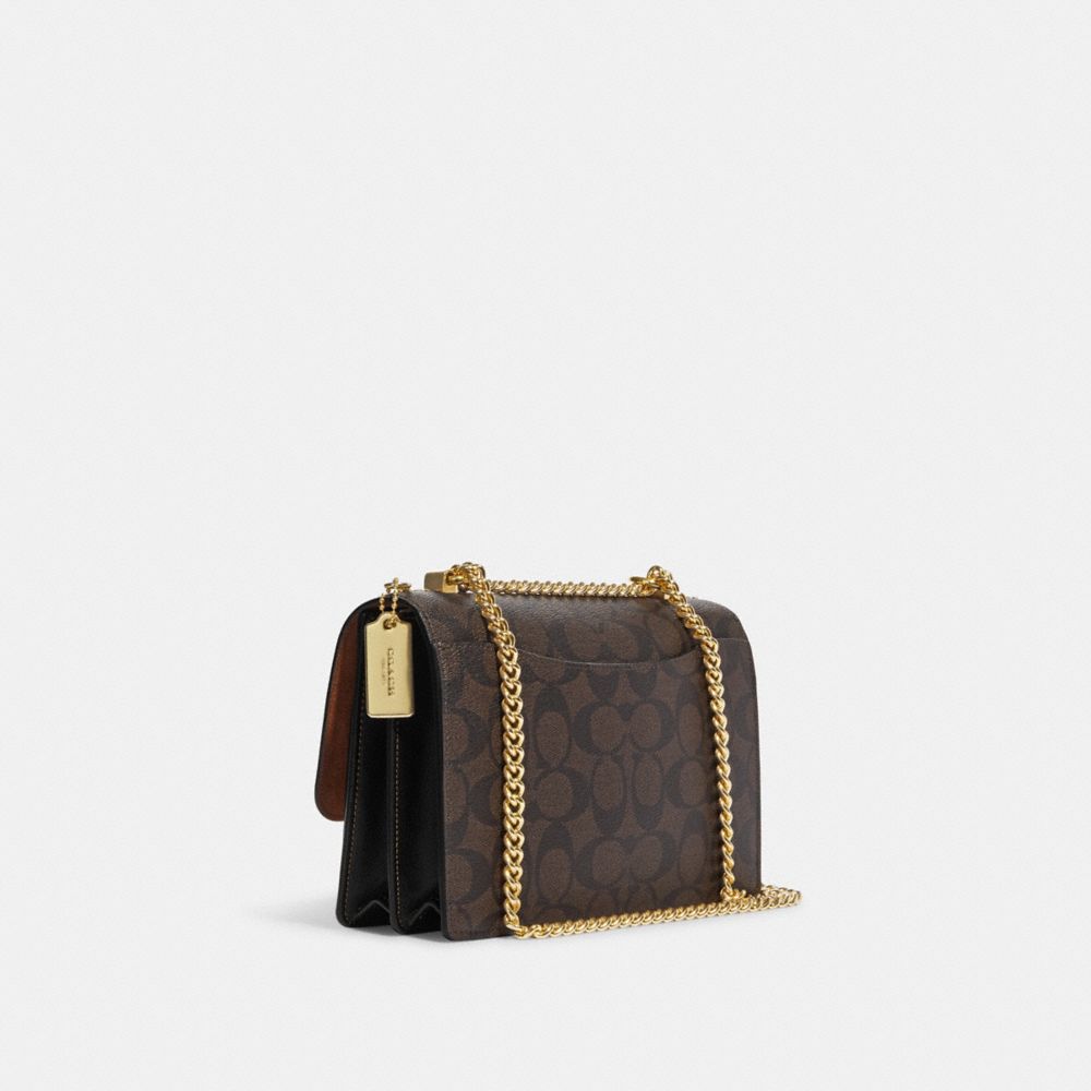 KLARE CROSSBODY IN SIGNATURE CANVAS WITH SKI PATCHES