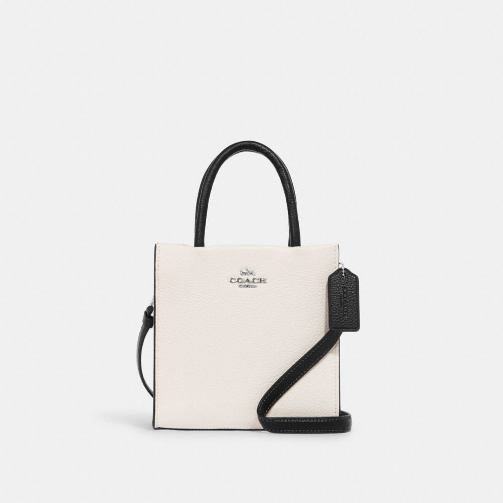 Mini Cally Crossbody - CE598 - Silver/Chalk Black Multi