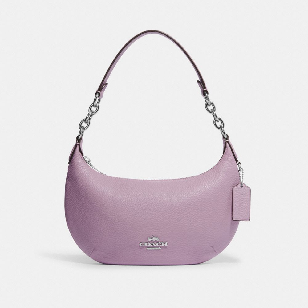 COACH CE619 Payton Hobo Silver/Ice Purple