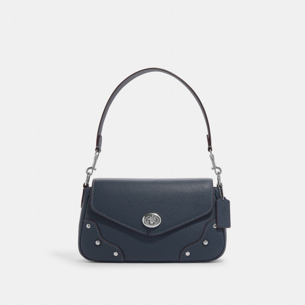 Millie Shoulder Bag - CE634 - Silver/Denim