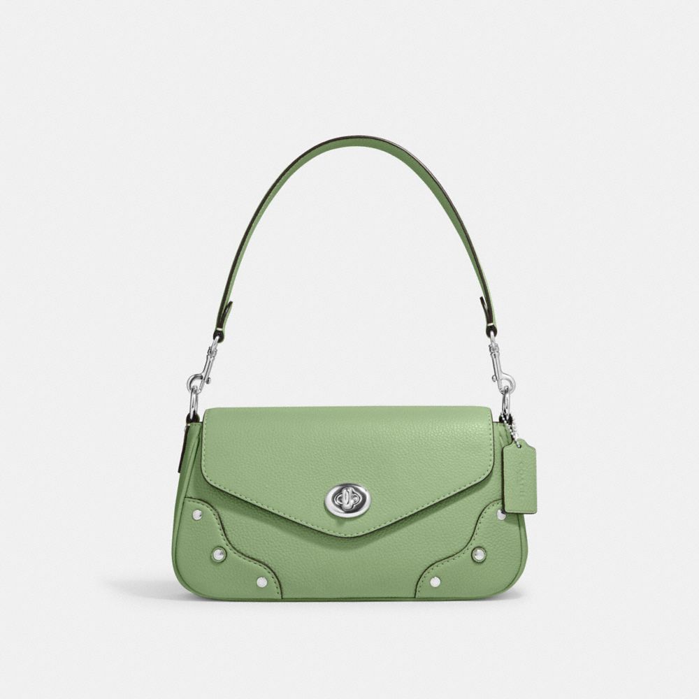 Millie Shoulder Bag - CE634 - Silver/Pale Pistachio