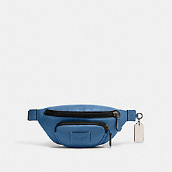 COACH CE649 Sprint Belt Bag 24 GUNMETAL/SKY BLUE