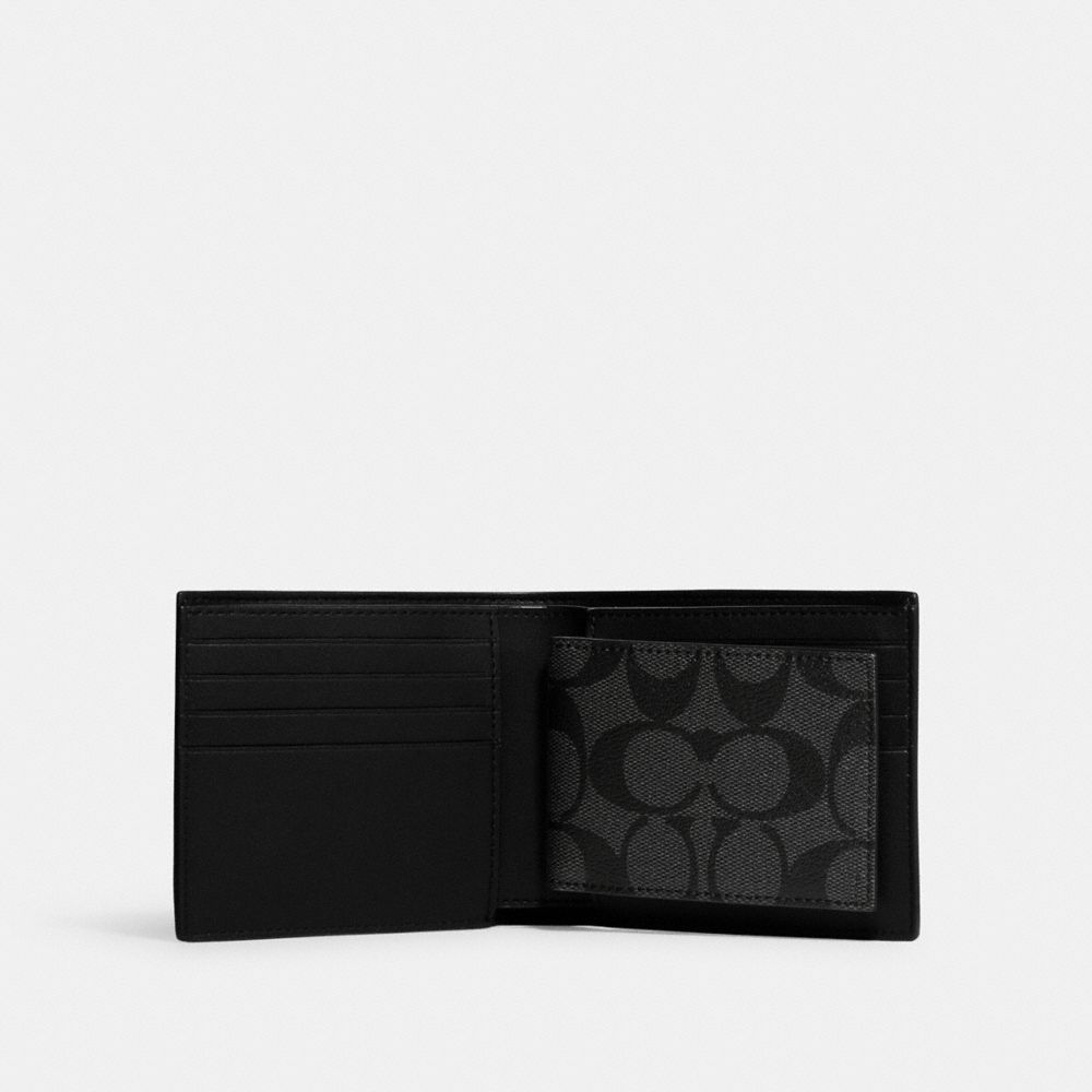 3-IN-1 WALLET IN SIGNATURE CANVAS WITH SKI PATCHES