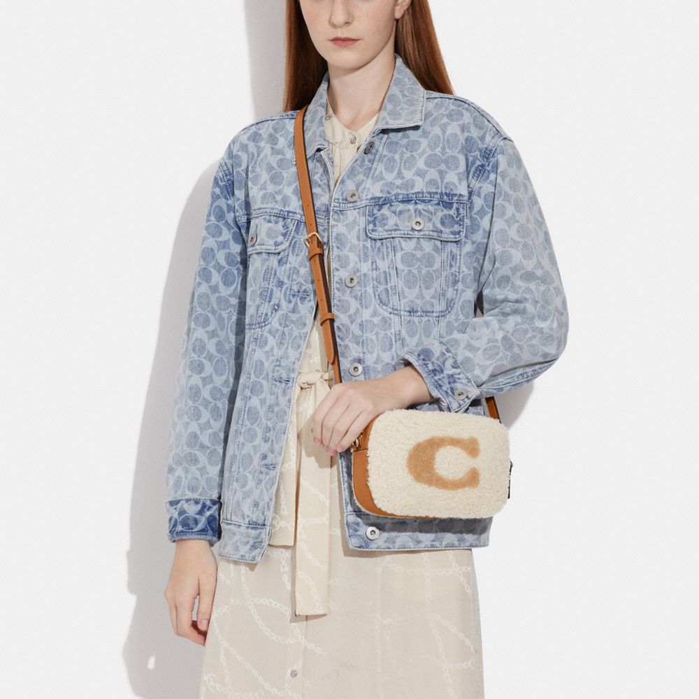 MINI JAMIE CAMERA BAG WITH COACH MOTIF