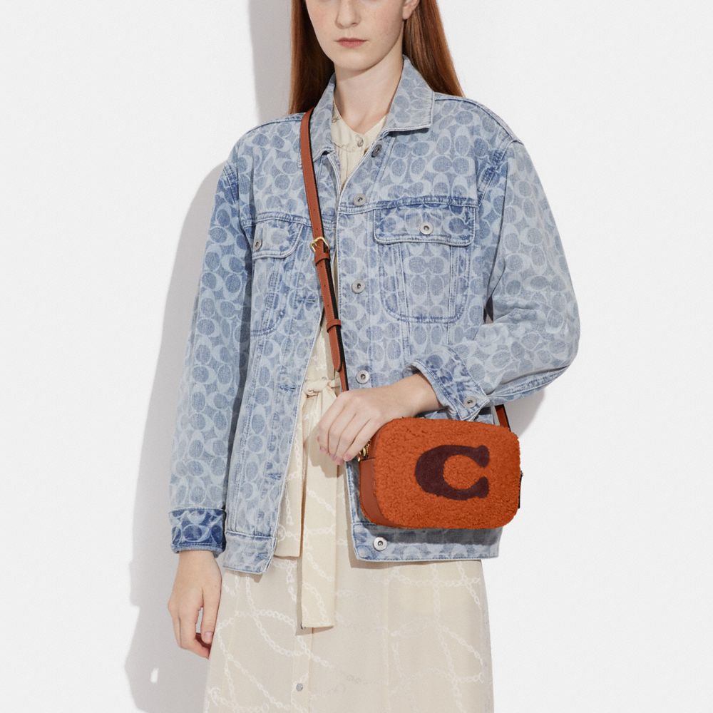 MINI JAMIE CAMERA BAG WITH COACH MOTIF