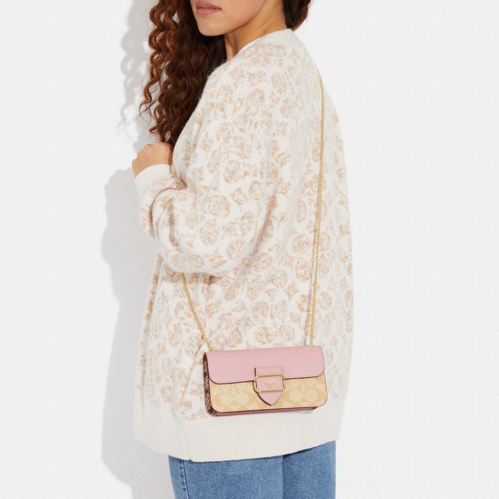 MORGAN CROSSBODY IN SIGNATURE CANVAS