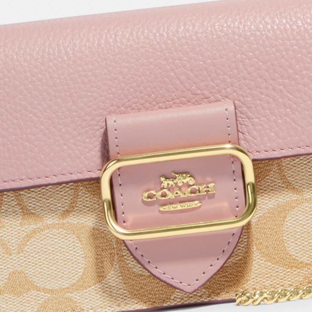 MORGAN CROSSBODY IN SIGNATURE CANVAS