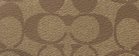 WEST BACKPACK IN SIGNATURE CANVAS WITH VARSITY MOTIF-QB/Khaki/Amazon Green