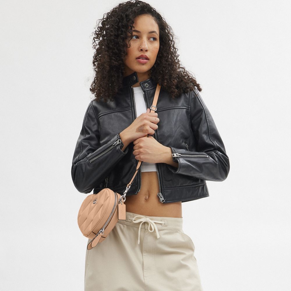 HEART 絎縫斜背手袋