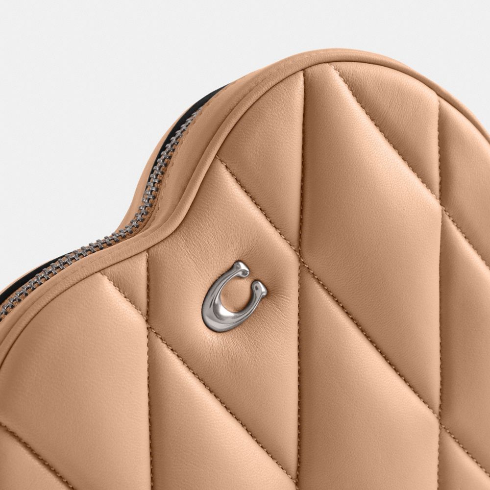 HEART 絎縫斜背手袋