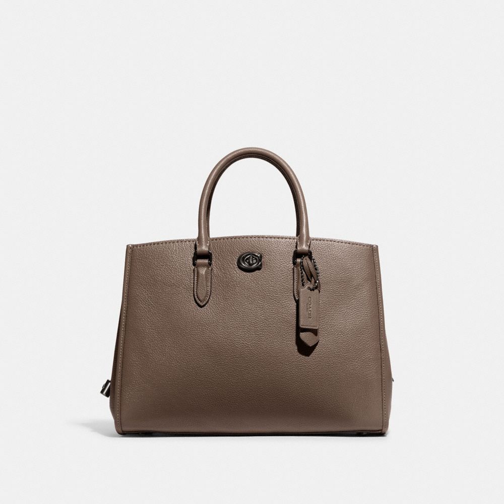 COACH CE730 Brooke Carryall PEWTER/DARK STONE