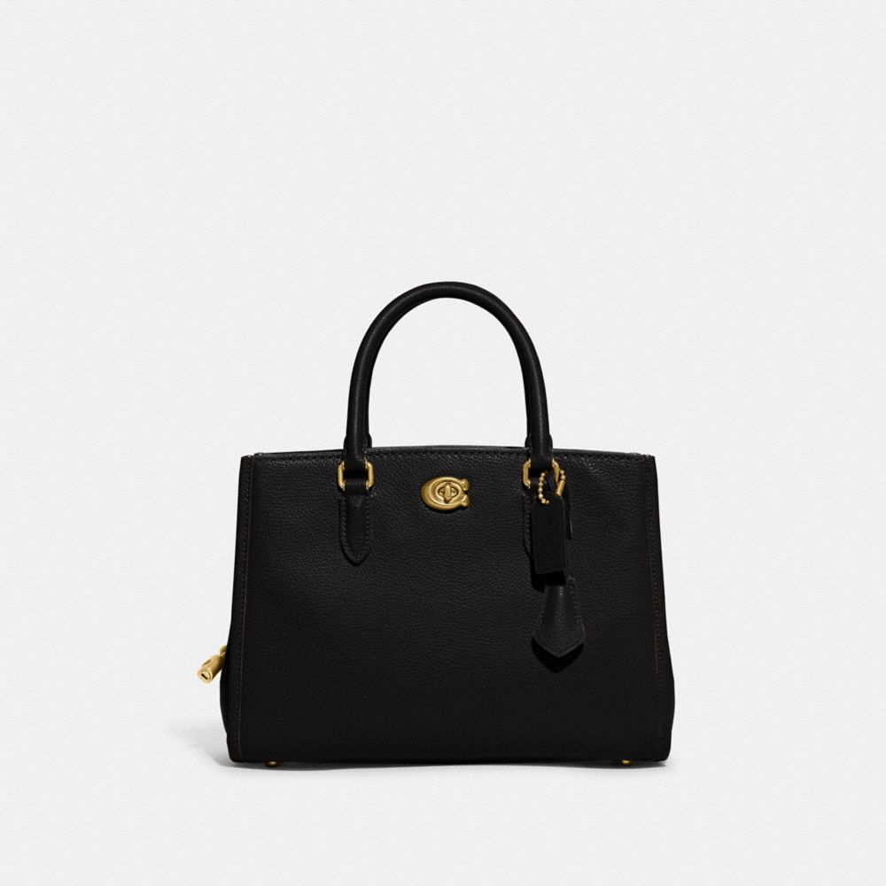 COACH CE732 Brooke Carryall 28 Brass/Black