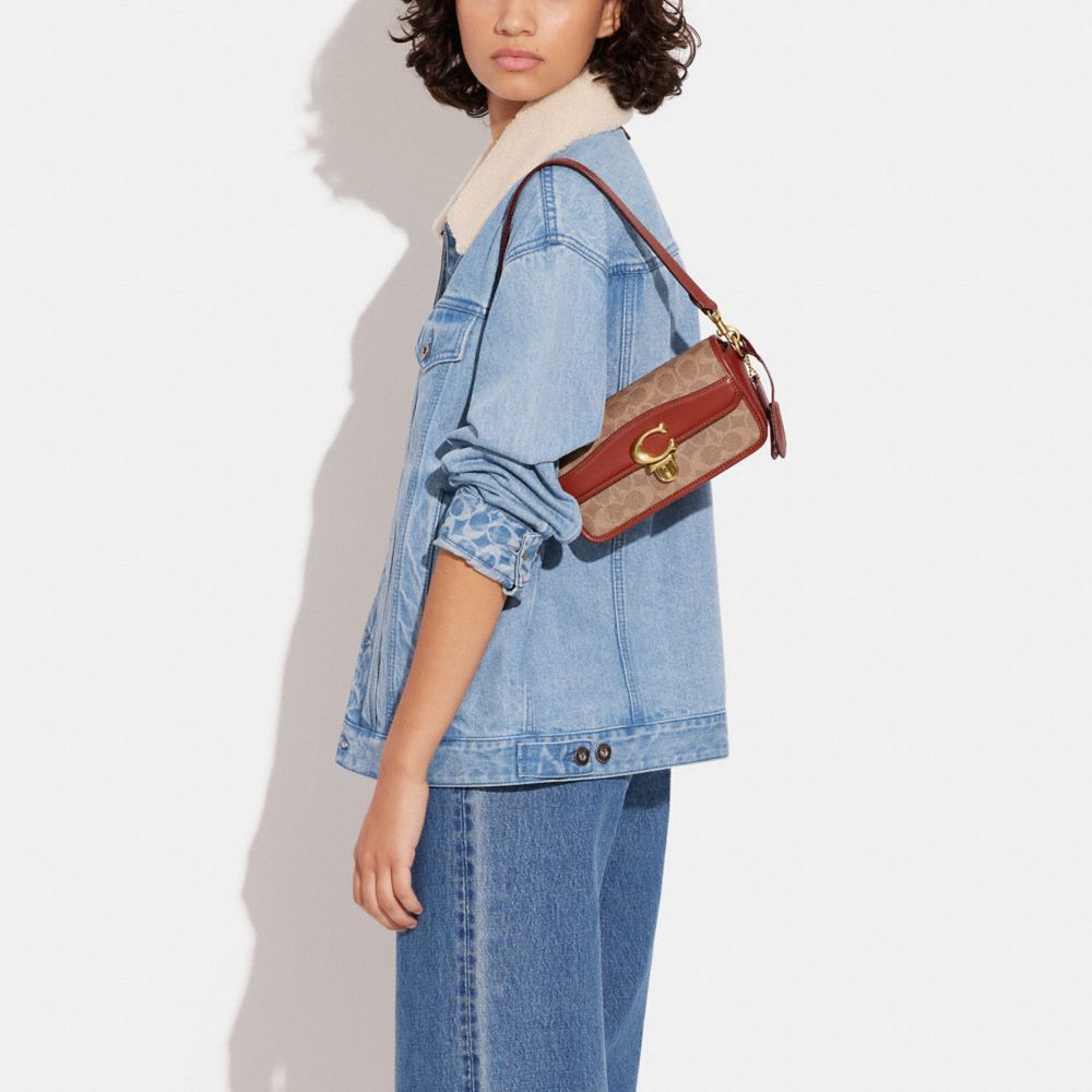 STUDIO BAGUETTE 經典 SIGNATURE 帆布手袋