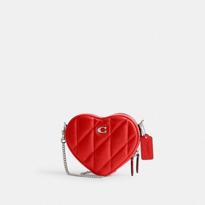 HEART CROSSBODY 14 WITH  - COACH Official Site Official page